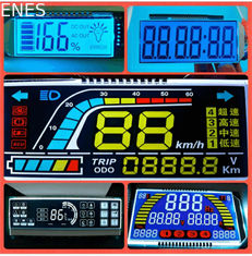 TN HTN STN FSTN VA Segment Graphic Monochrome LCD Display RGB  LCD Segment Display For Infrared Thermometer Custom