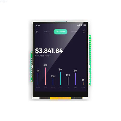 ILI9341V TFT LCD PCAP Touch Screen 3.2'' HDMI 240x320 MCU 16 Bit Interface