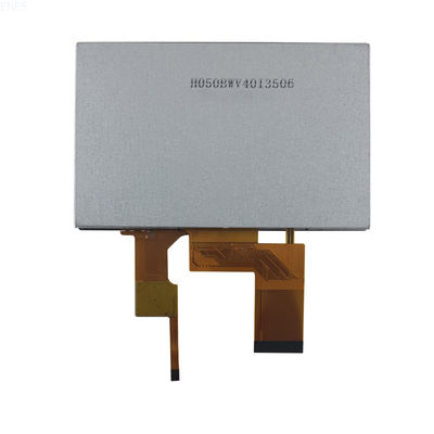 5.0 Inch IPS CTP Color Display 800x480 40pin TFT LCD Capacitive Touchscreen