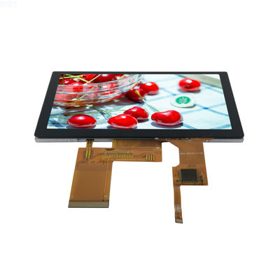 5.0 Inch IPS CTP Color Display 800x480 40pin TFT LCD Capacitive Touchscreen