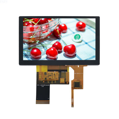 5.0 Inch 800*480  IPS ALL Resolution 40 Pin ILI5960 Lcd Screen  LCD Touch Screen