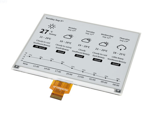 5.83'' 640X480 3 Colors Red Black White EPaper Display Electronic Tag Eink Screen