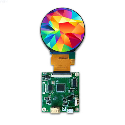 2.1'' 480x480 Circular LCD Panel ST7701S IPS All View Angle Round TFT LCD Display