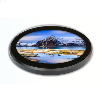 3.4'' 800x800 IPS TFT LCD Circular Instrument Screen Round Video HDMI Input Board