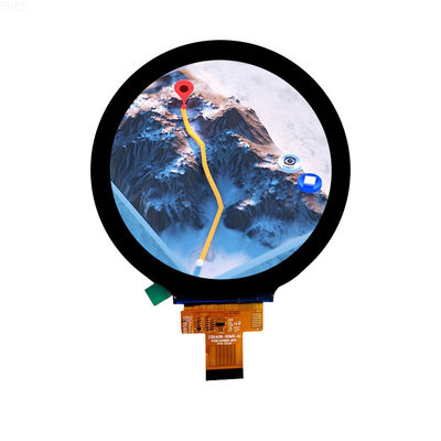 4 Inch Circular TFT Display Module 720x720 Dots IPS TFT With 40 Pins FPC