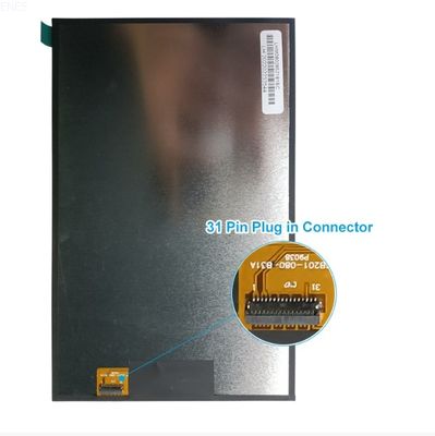 4 Lanes 800x1280 IPS MIPI Vertical TFT LCD Module Display 31 Pin ILI9881C 8''
