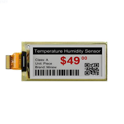 2.9 Inch 128x296 Four Color Epaper Monitor Display Rectangle