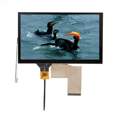 8 Inch LCD Screen 800×480 60PIN RGB Interface With Capacitive Touch