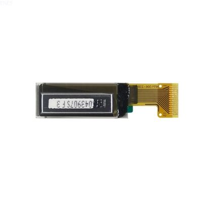 0.91'' 128x32 Mono OLED Screen SSD1306 Interface 14 Pin White Monochrome
