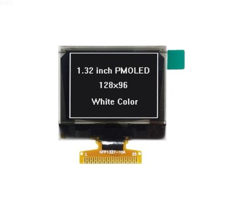 1.32'' 30 Pin SPI I2C Parallel Monochrome PMOLED Display SSD1327 128x96 White