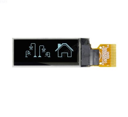 0.91 inch 128x32 Monochrome OLED Display Module Manufacturer Support interface 12C Driver IC SSD1306 with Customized FPC