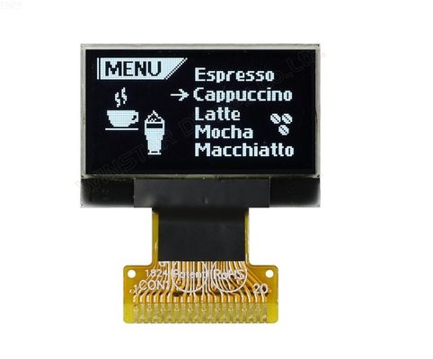 0.96 inch SSD1315 OLED Display Module Folding Type OEL Display ModulePixel Number  128 x 64 Monochrome COG Package