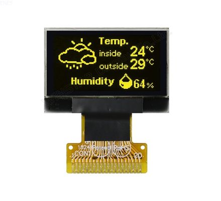 0.96 inch SSD1315 OLED Display Module Folding Type OEL Display ModulePixel Number  128 x 64 Monochrome COG Package