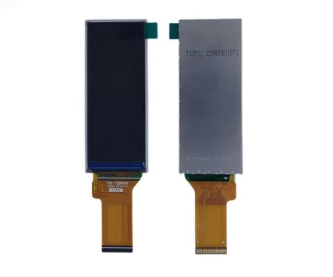 2.86 inch Vertical IPS LCD TFT Bar Display Module  350 cd/m² Brightness for Vehicle Recorders  Smart Watches Wrist-Worn Phones ST7701S